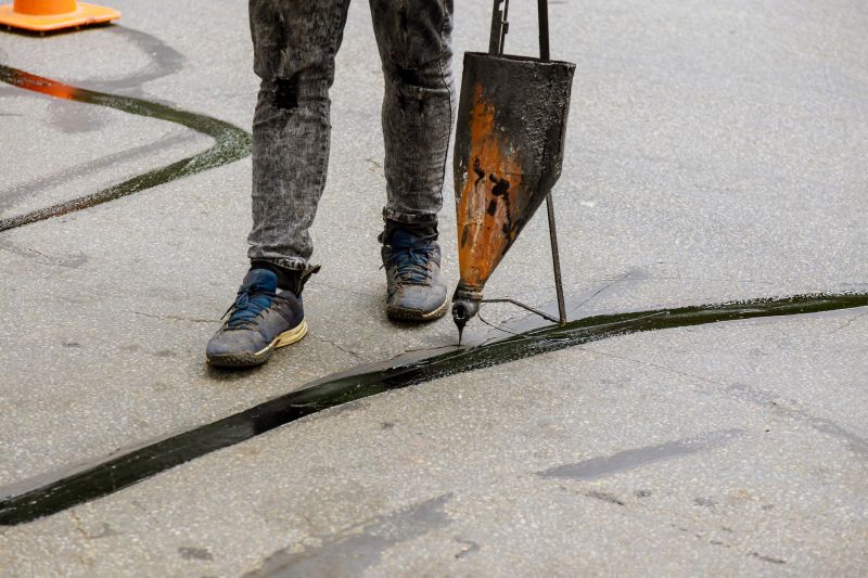 Sealing Technician at Work